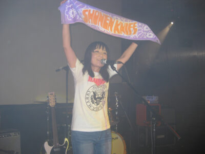 Shonen Knife, London 2012 Pic: Paul Browne